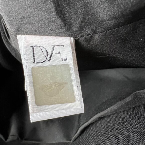 Diane von furstenberg‎ leather Esther black jacket pockets women’s size 4 - Picture 7 of 11